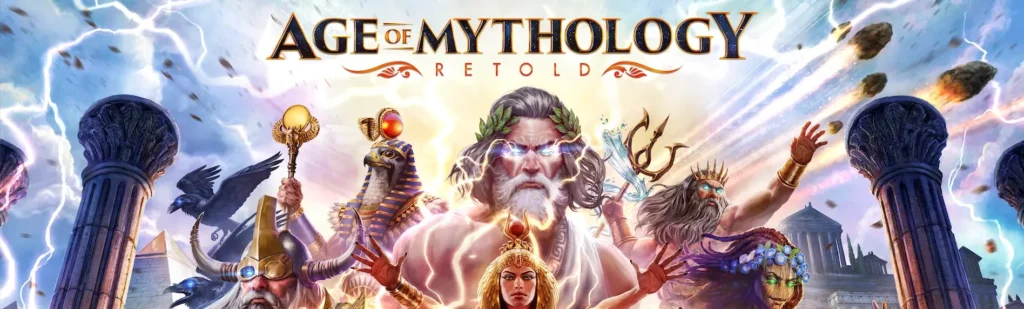 Age of Mythology: Retold strateji oyunun afişi